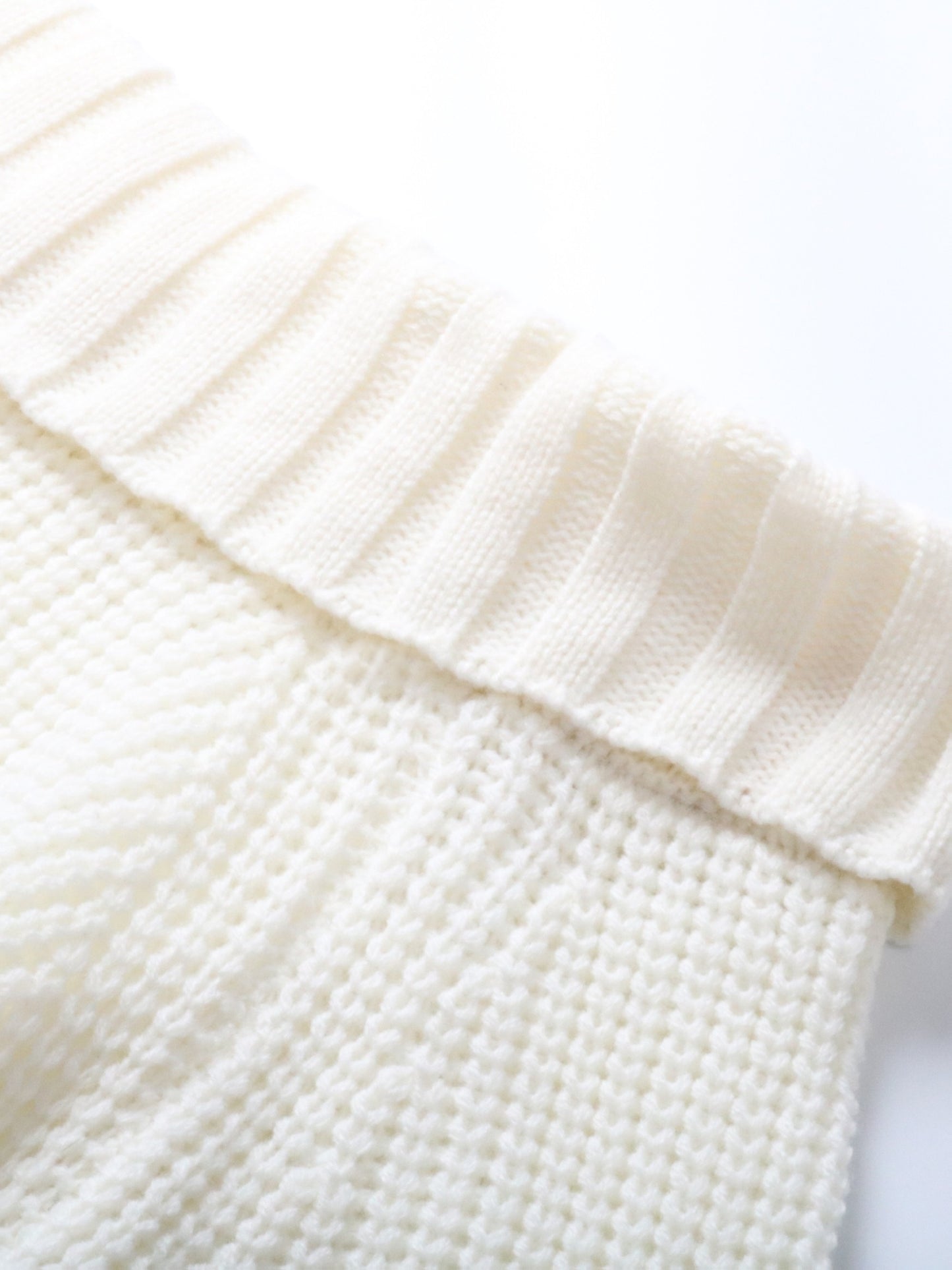 Sweater Women Oversized Off-Shoulder Textured Design