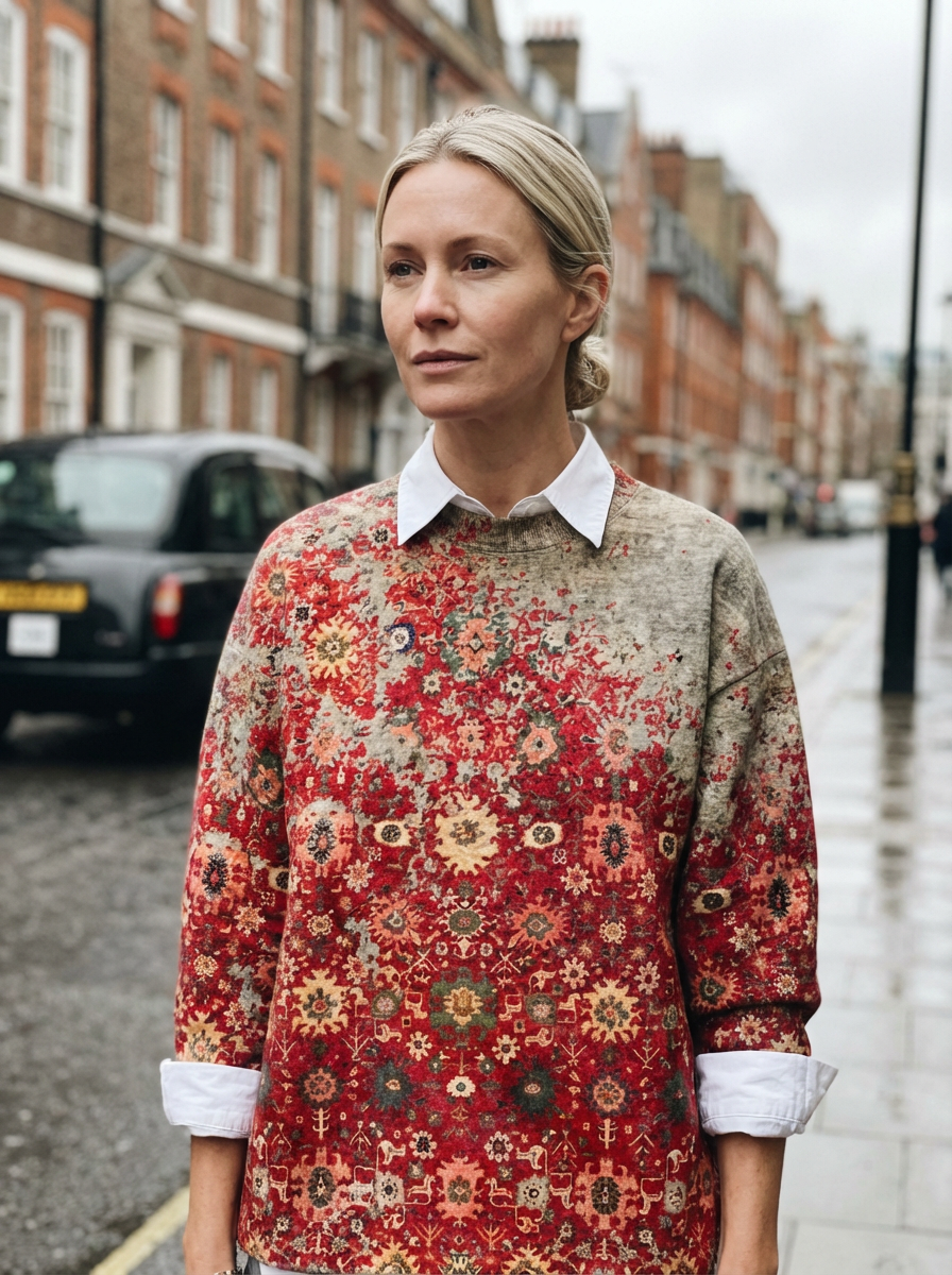 Sweater Women Graphic Print Everyday Style