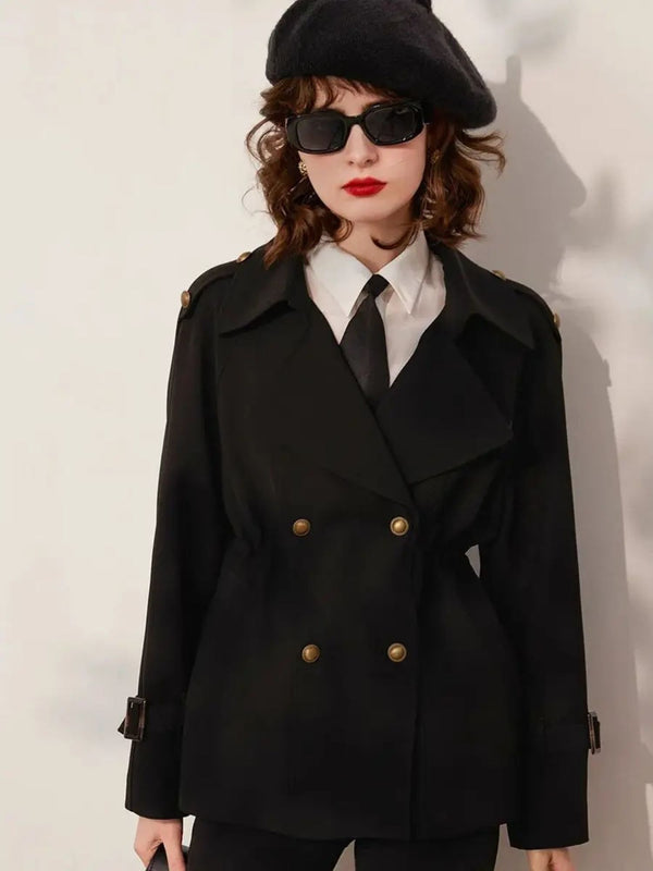 Jacket Women Tailored Fit Gold-Button Front