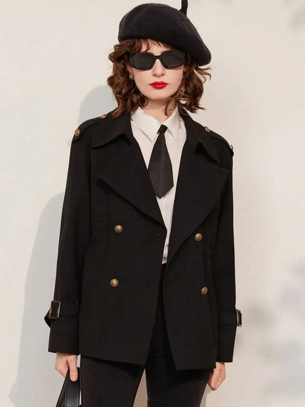 Jacket Women Tailored Fit Gold-Button Front