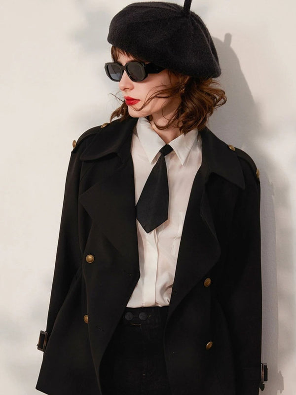 Jacket Women Tailored Fit Gold-Button Front