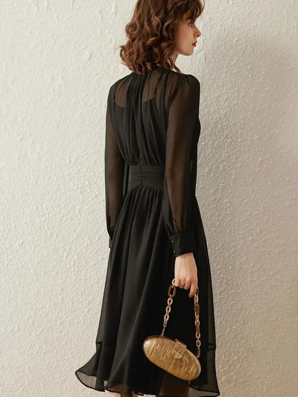 Dress Women Midi Length A-Line Relaxed Fit