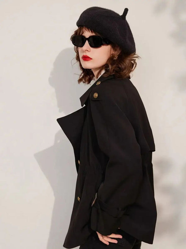 Jacket Women Tailored Fit Gold-Button Front