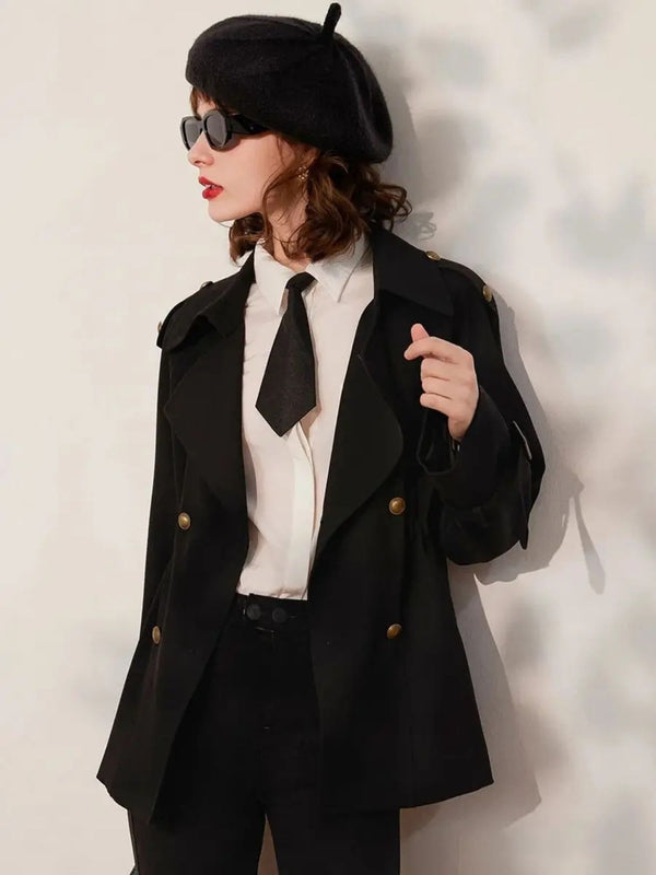 Jacket Women Tailored Fit Gold-Button Front