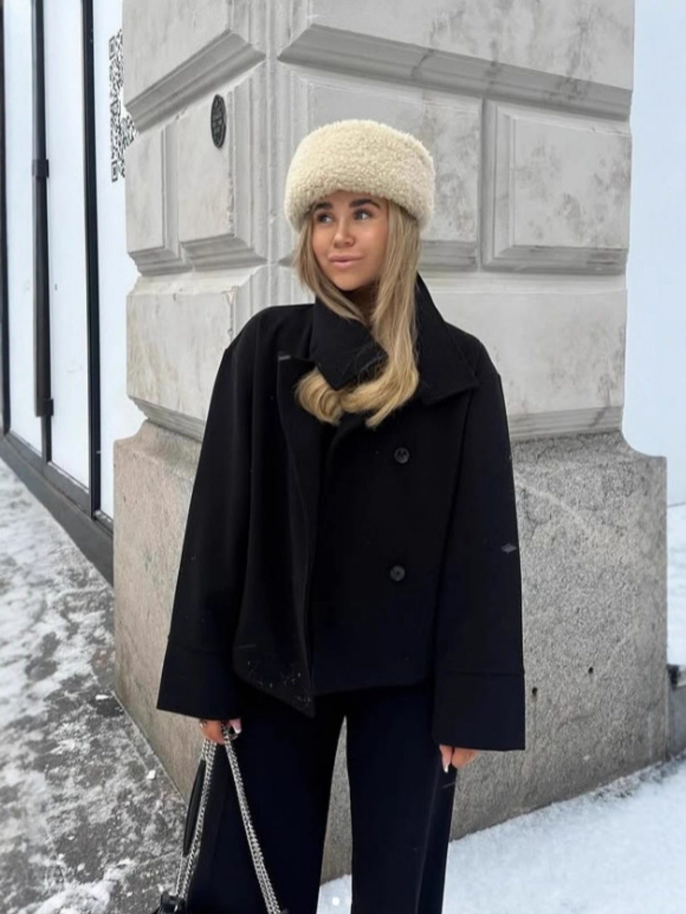 Jacket Women Cropped Straight Fit