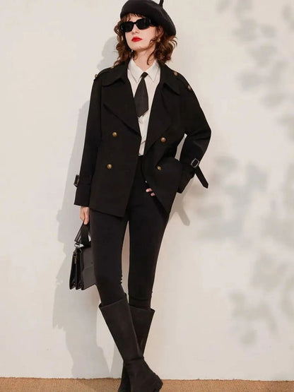 Jacket Women Tailored Fit Gold-Button Front