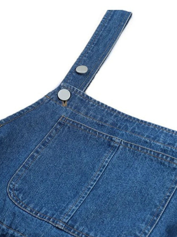 Dress Women Denim Midi Relaxed Fit