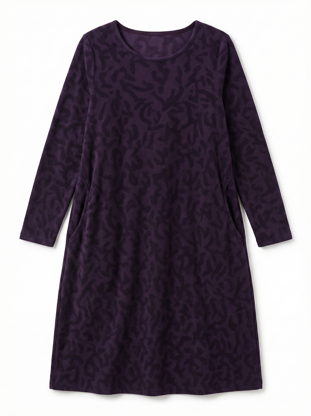 Women’s Classic Winter Dress with Full Sleeves & Relaxed Cut