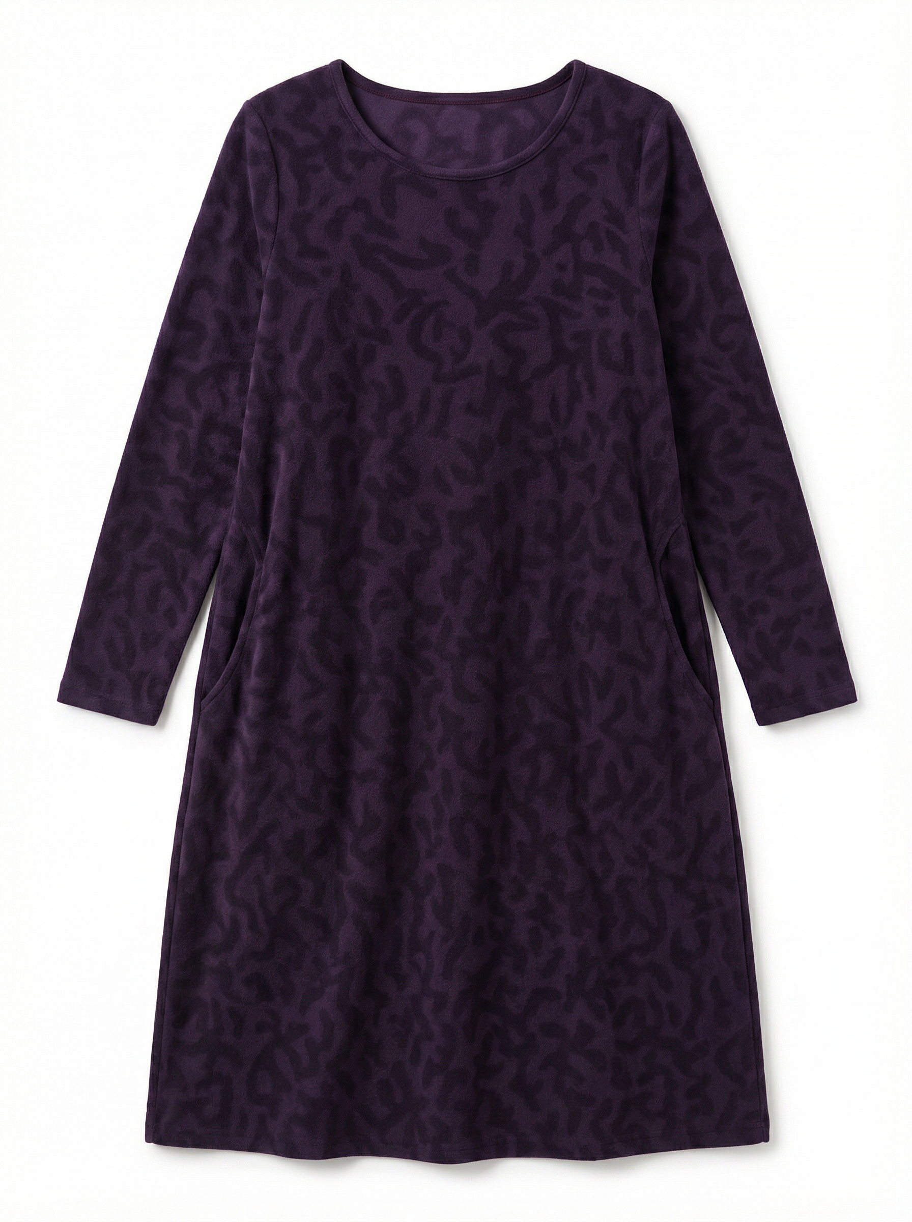 Women’s Classic Winter Dress with Full Sleeves & Relaxed Cut