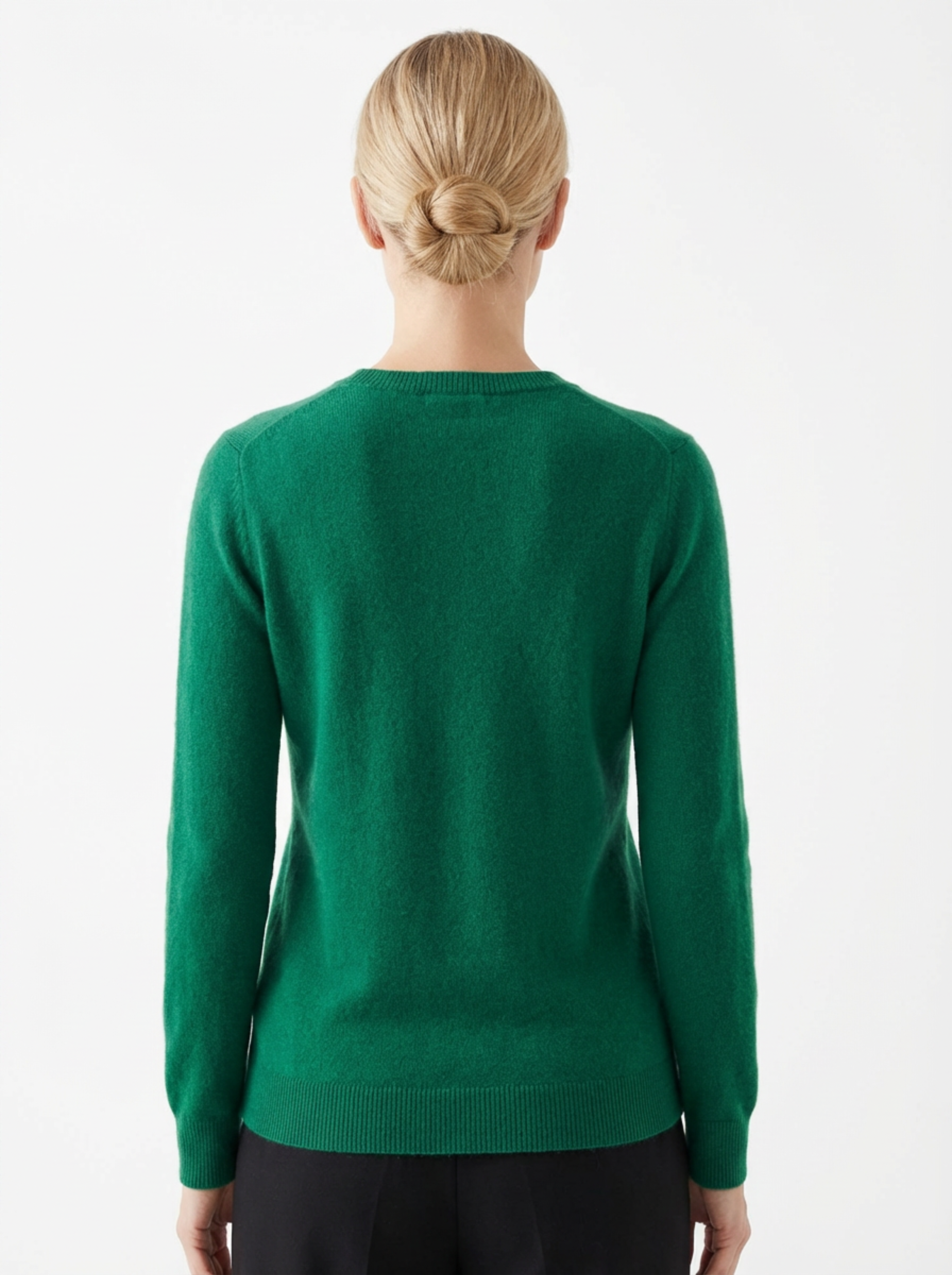 Classic Round‑Neck Sweater Women Regular Fit