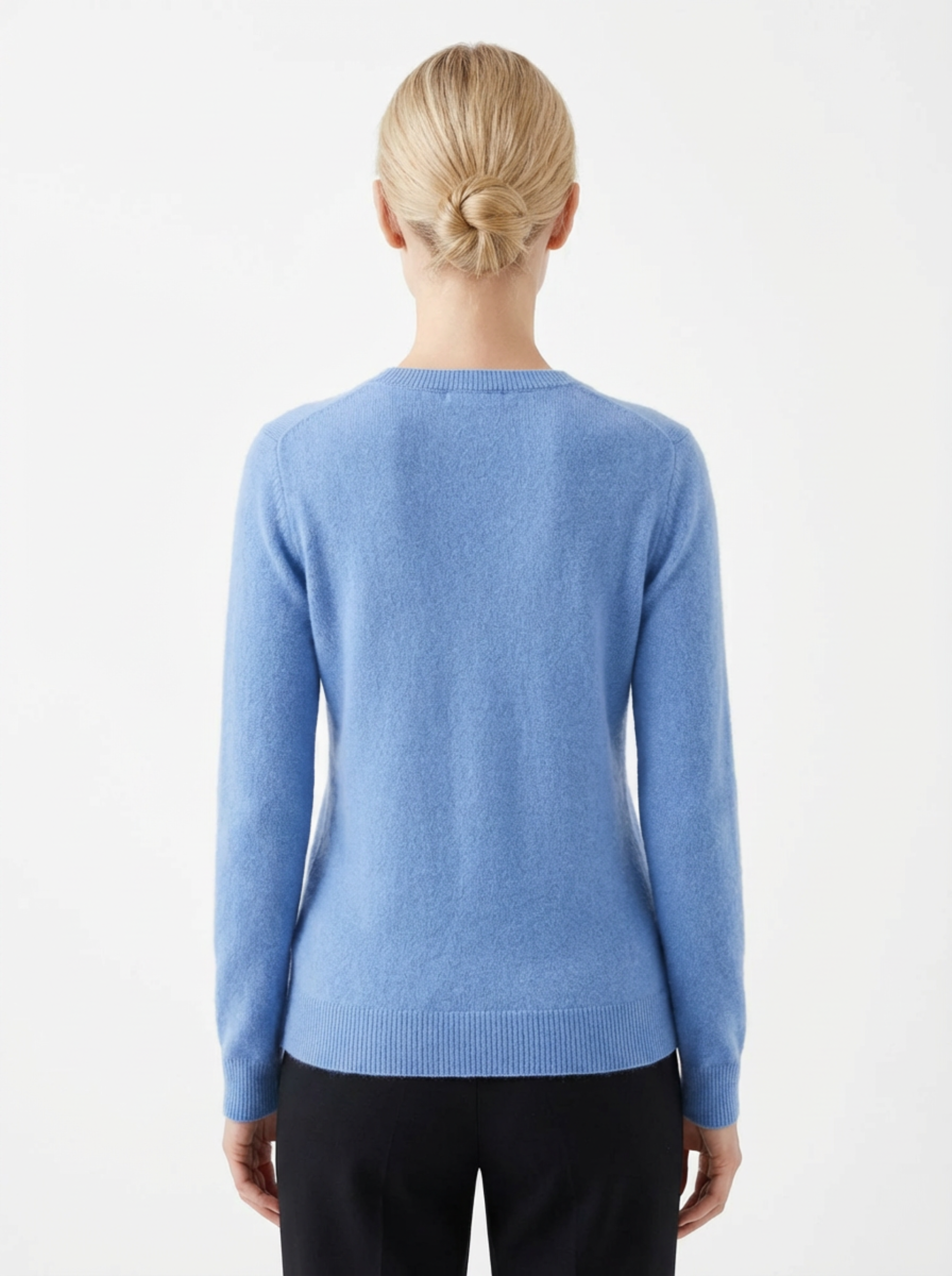 Classic Round‑Neck Sweater Women Regular Fit