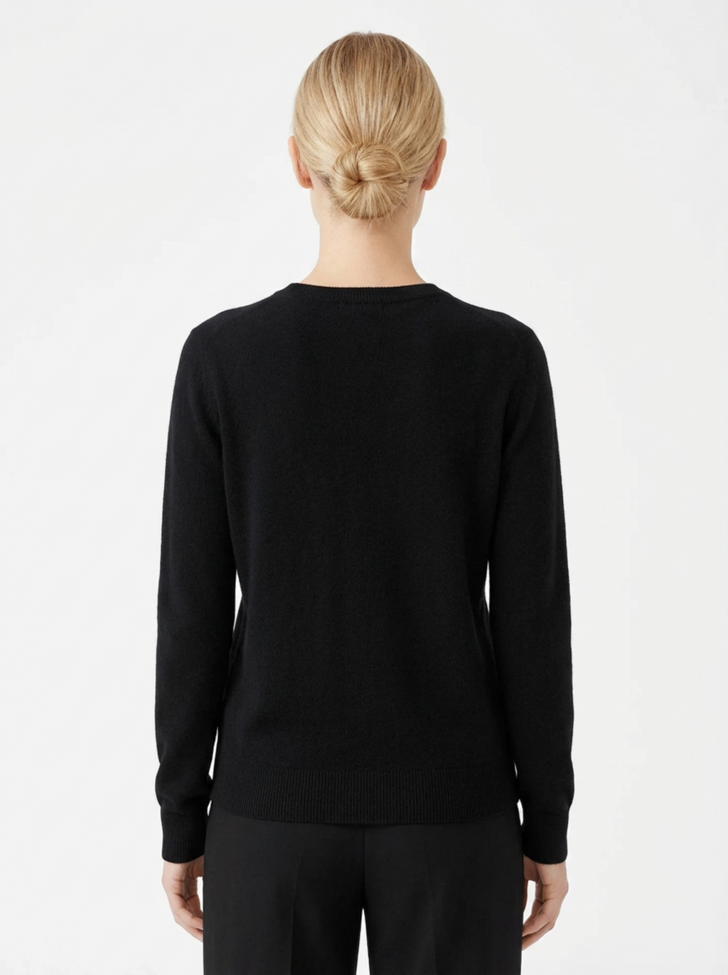 Classic Round‑Neck Sweater Women Regular Fit