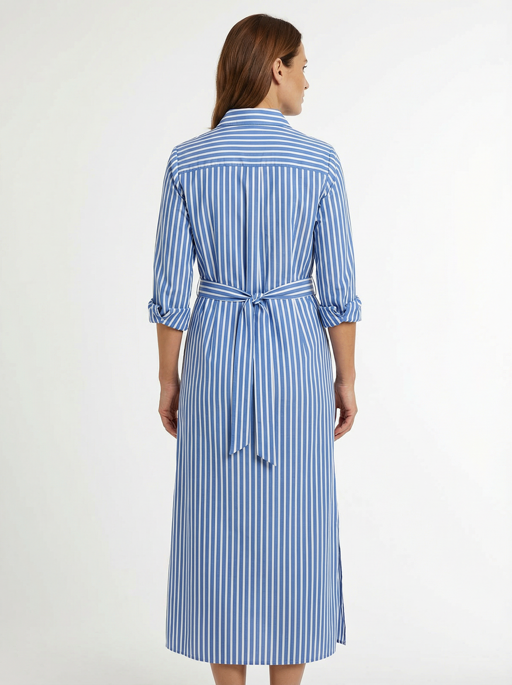 Dress Women Maxi Loose Fit 3/4 Sleeve Elegant