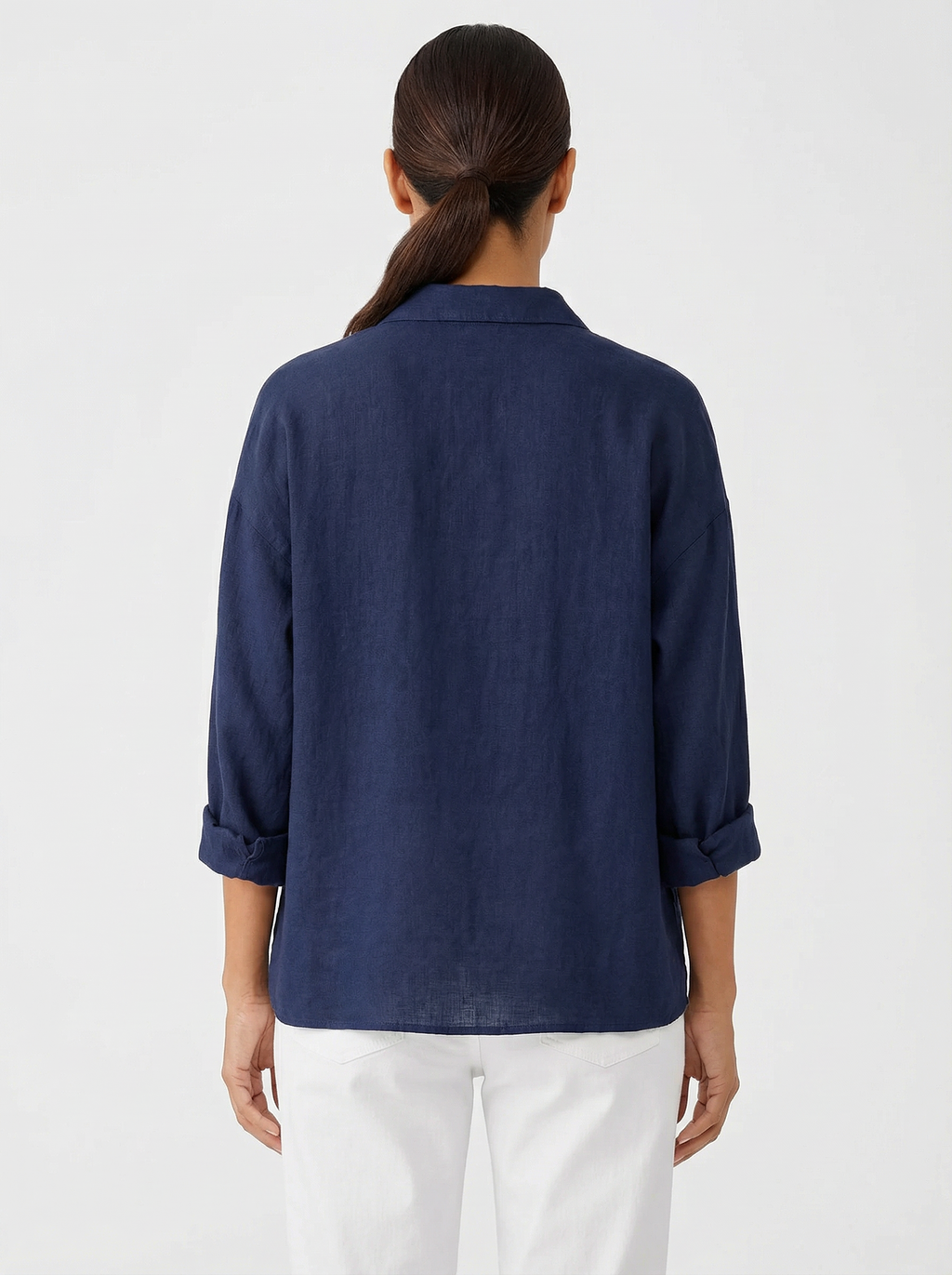 Blouse Women Front Button Closure Casual Fit