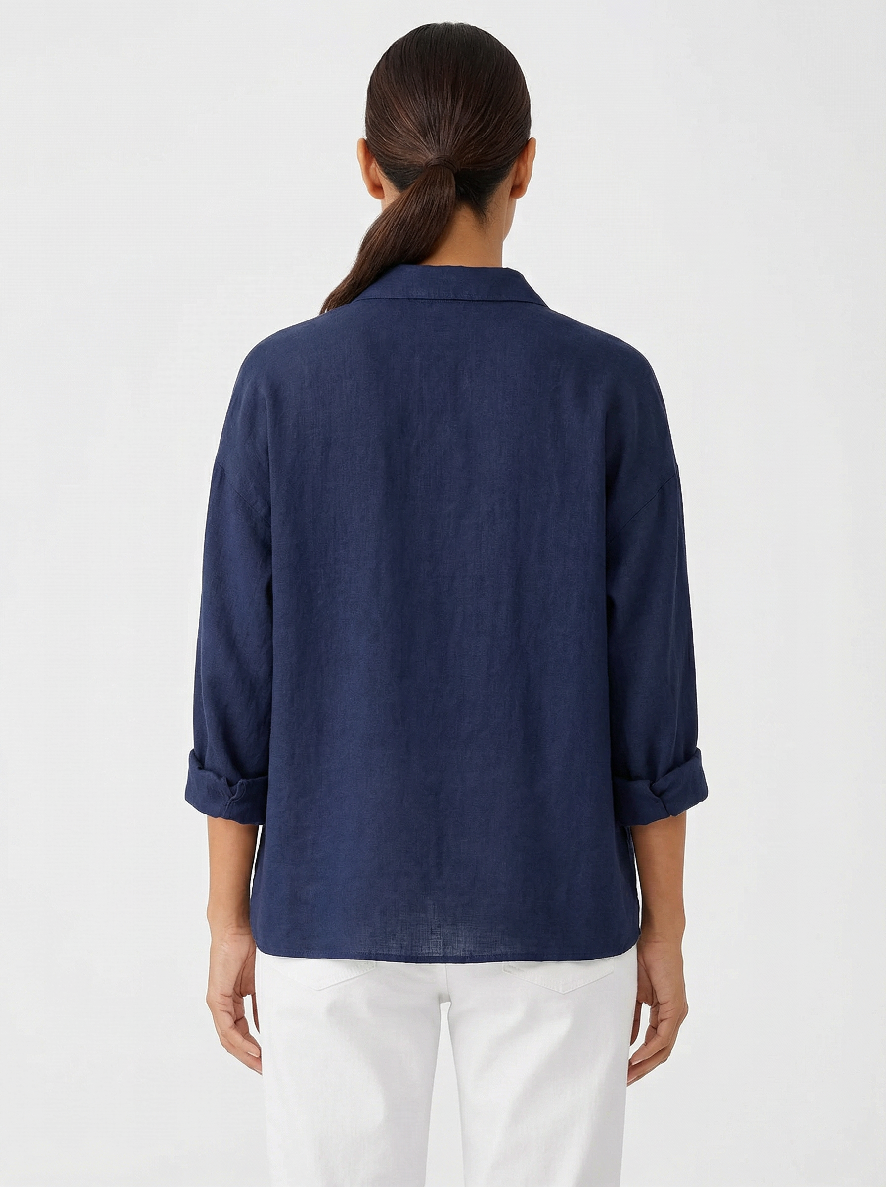 Blouse Women Front Button Closure Casual Fit