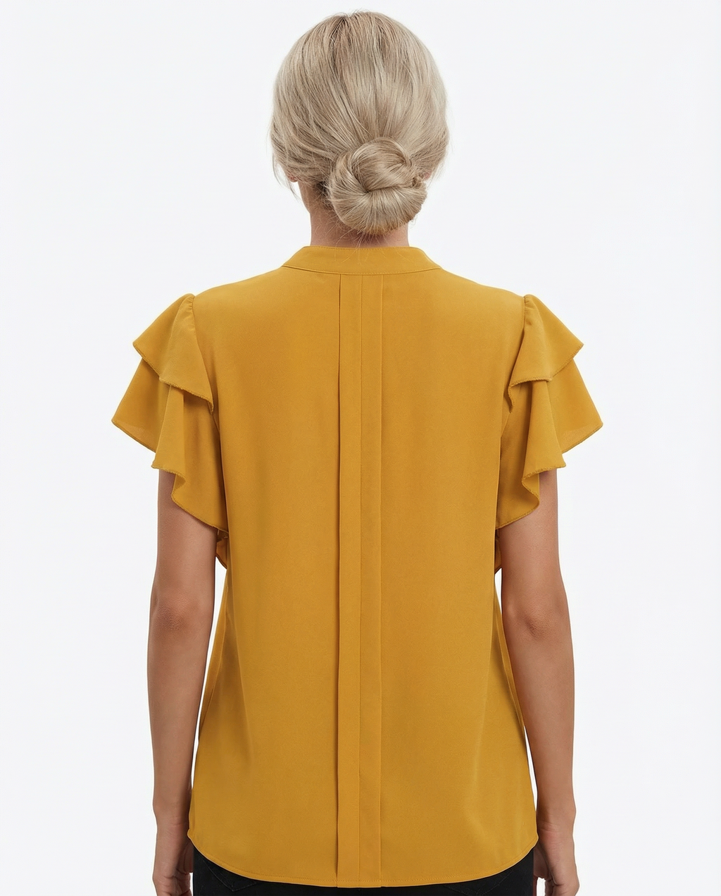 Blouse Women Sleeveless Refined Cut Everyday Style