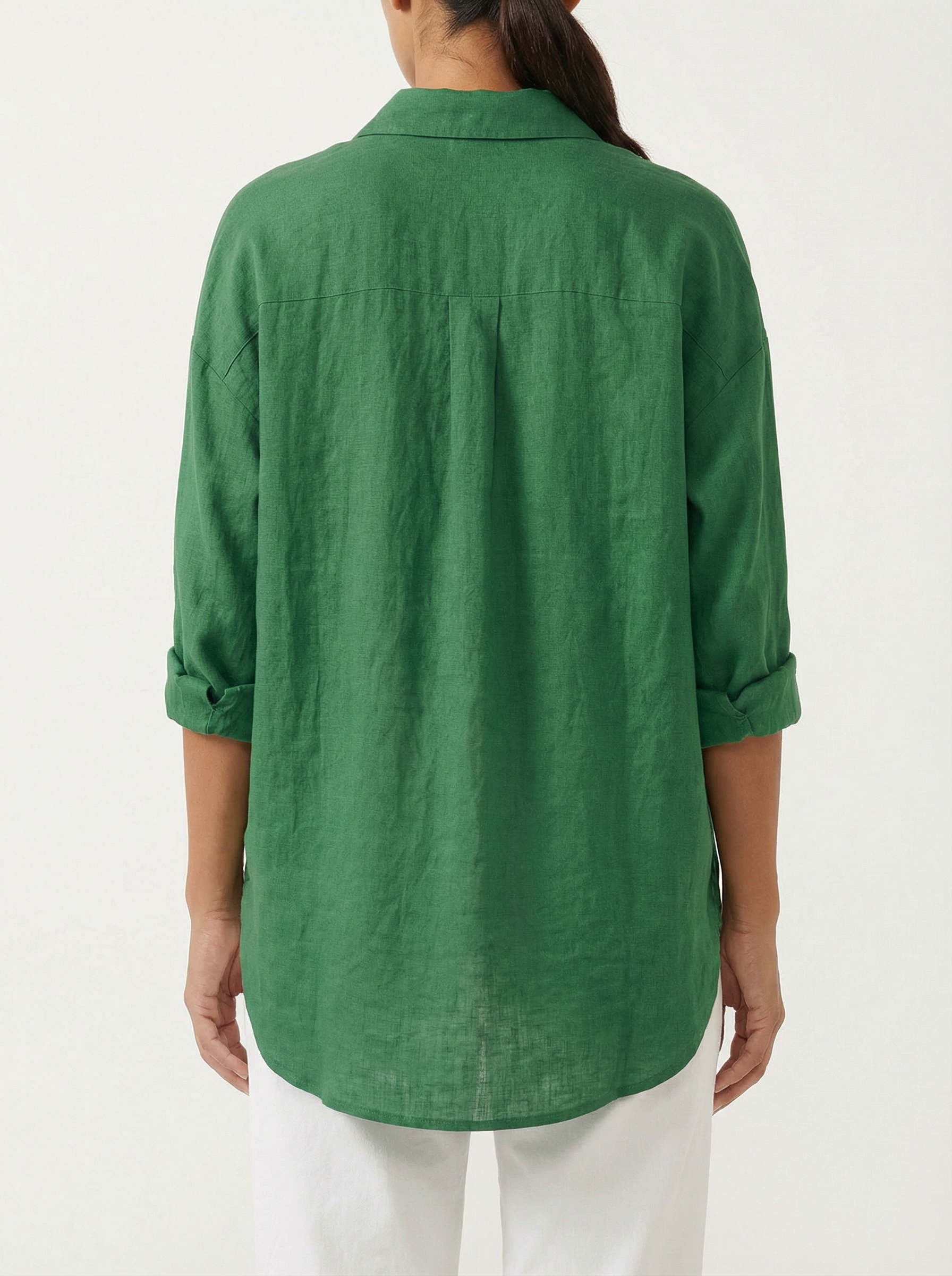 Blouse Women Front Button Closure Casual Fit