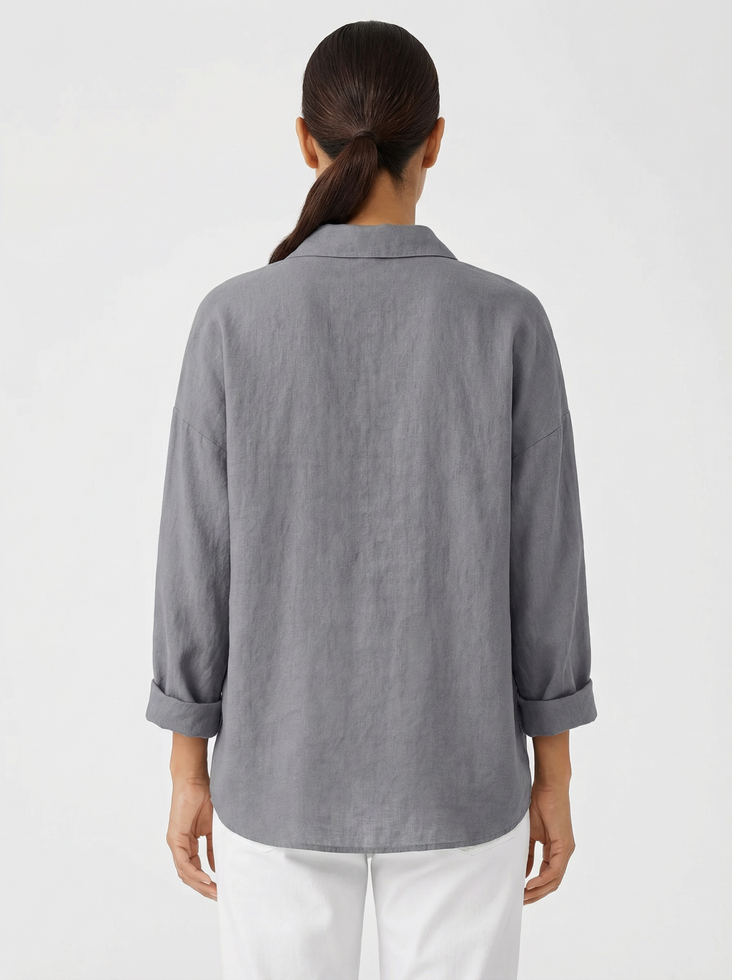 Blouse Women Front Button Closure Casual Fit