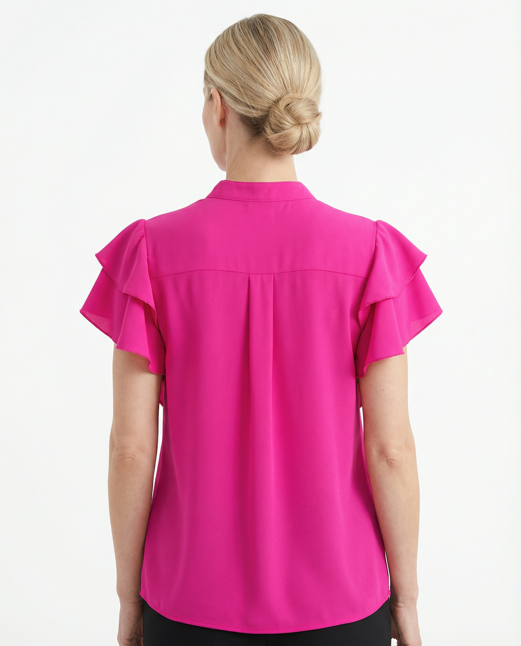 Blouse Women Sleeveless Refined Cut Everyday Style