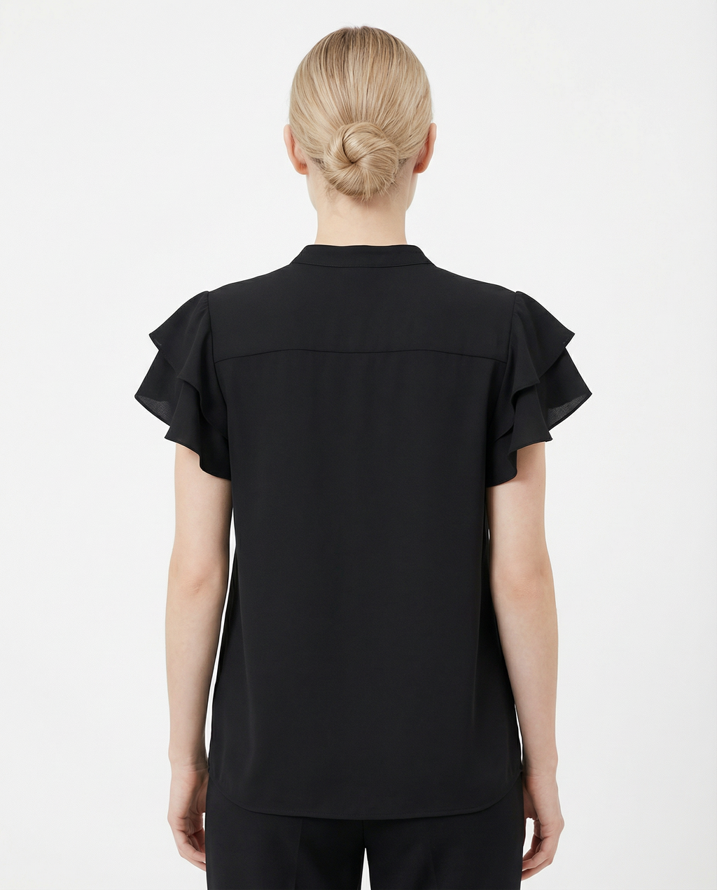 Blouse Women Sleeveless Refined Cut Everyday Style