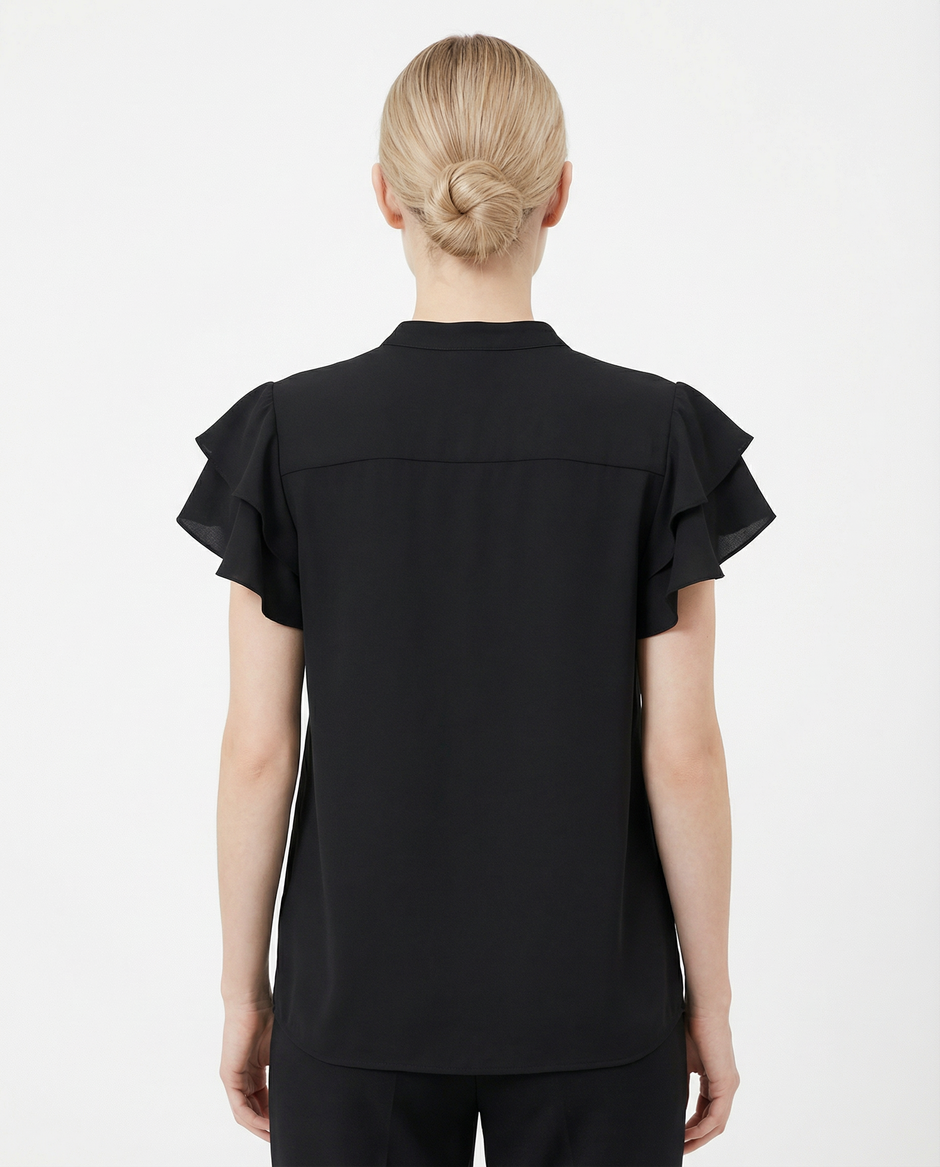 Blouse Women Sleeveless Refined Cut Everyday Style