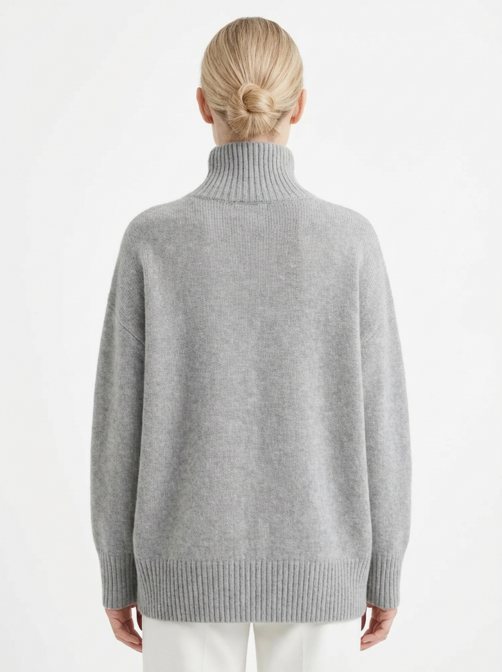 Turtleneck Sweater Women Classic Fit