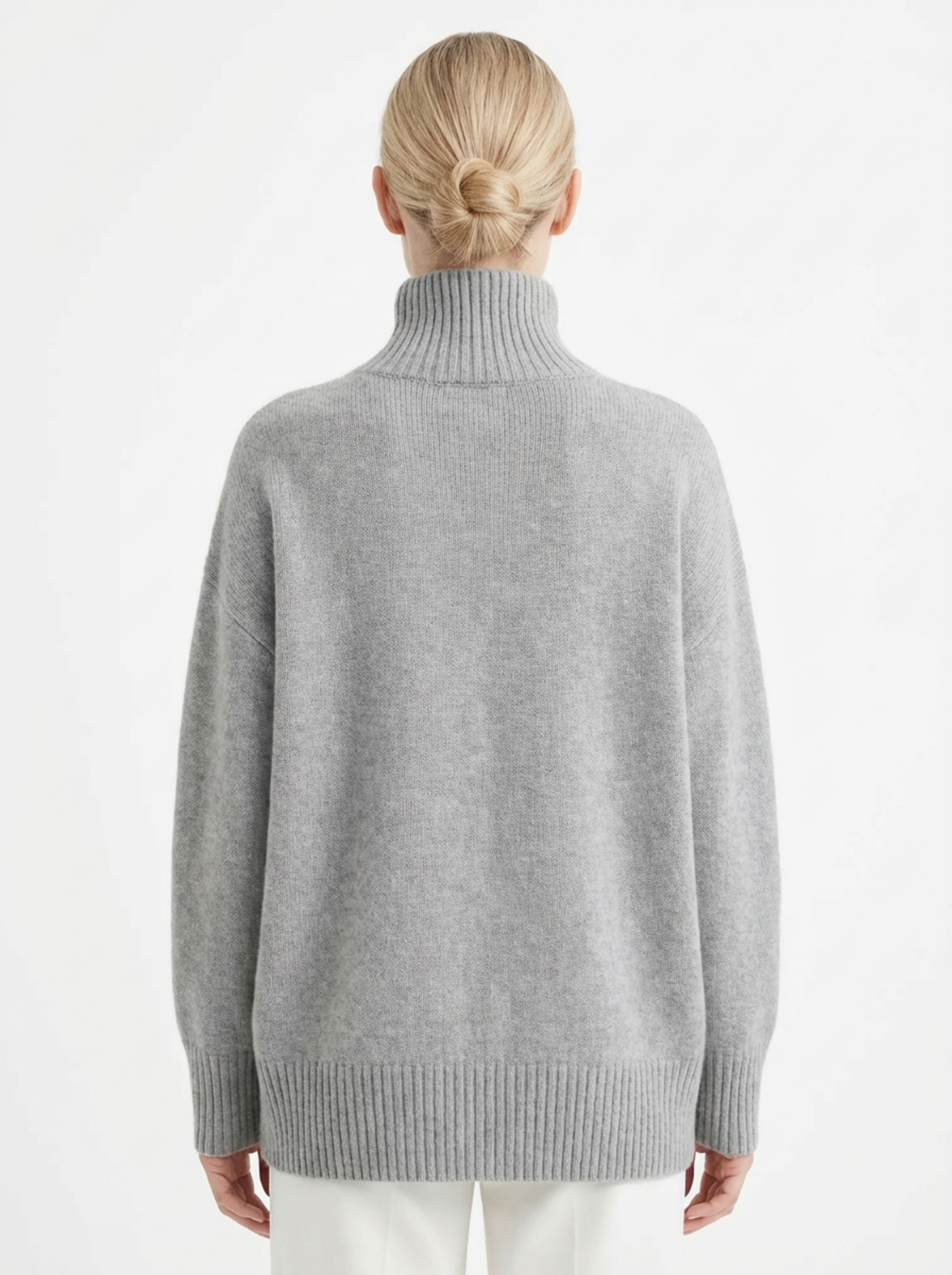 Turtleneck Sweater Women Classic Fit