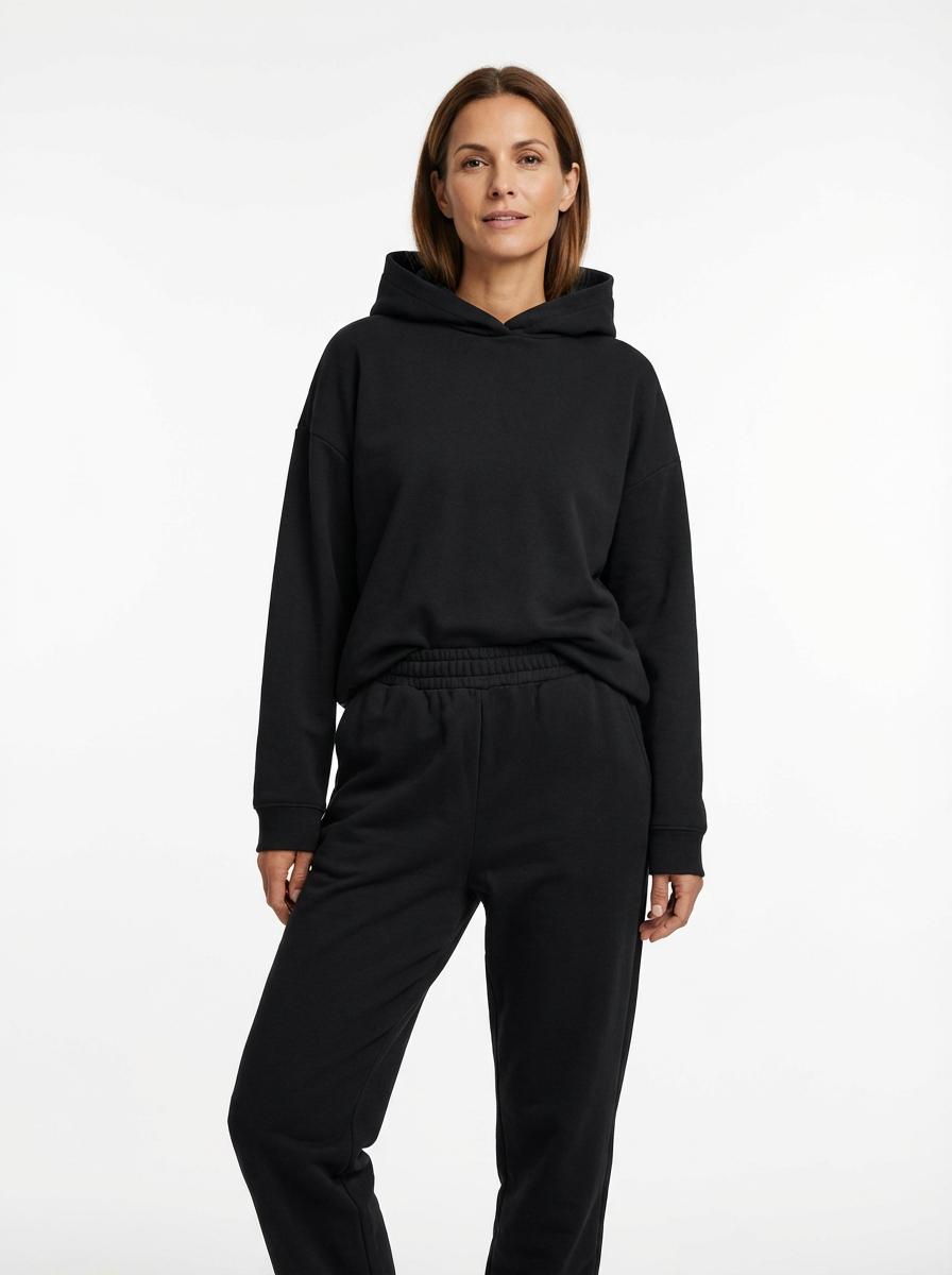 Tracksuit Set Unisex Oversized Relaxed Fit Two‑Piece