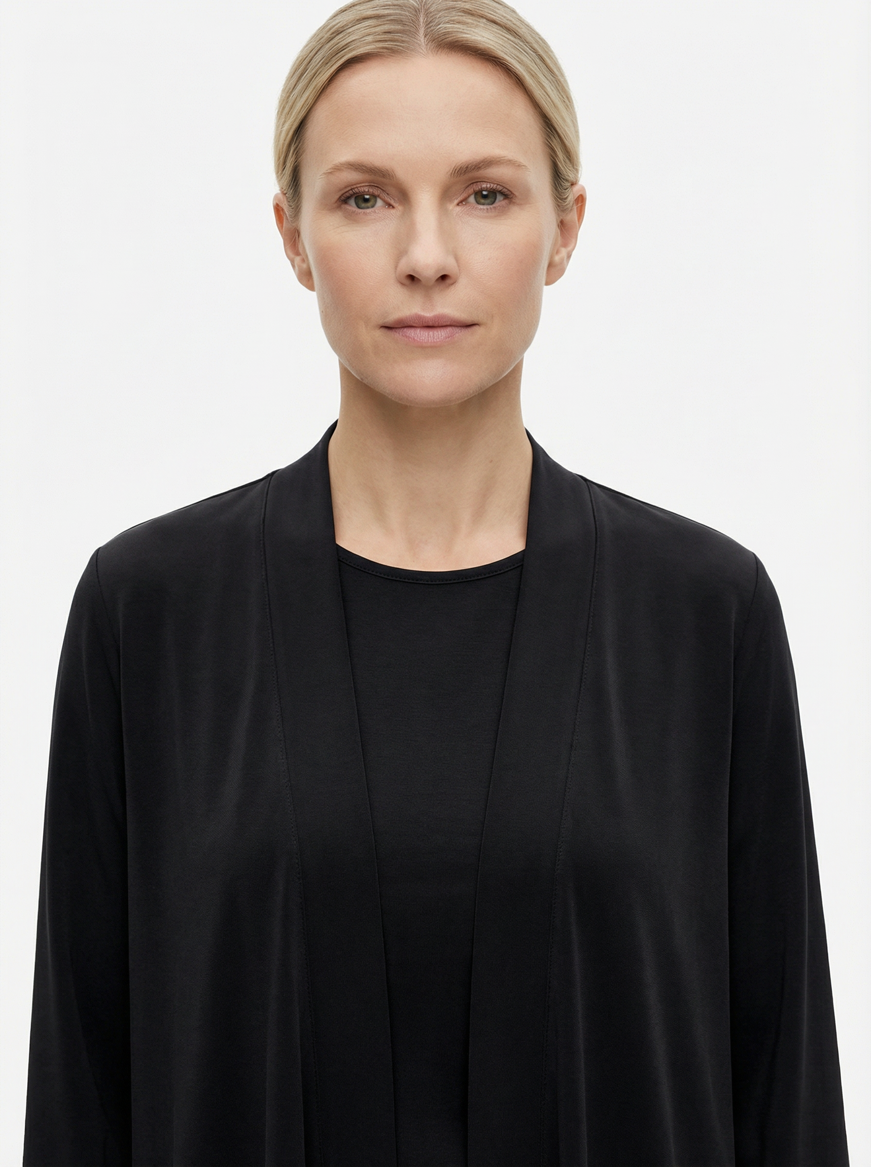 Three‑Piece Pantsuit Women Relaxed Fit Jacket Top & Trousers
