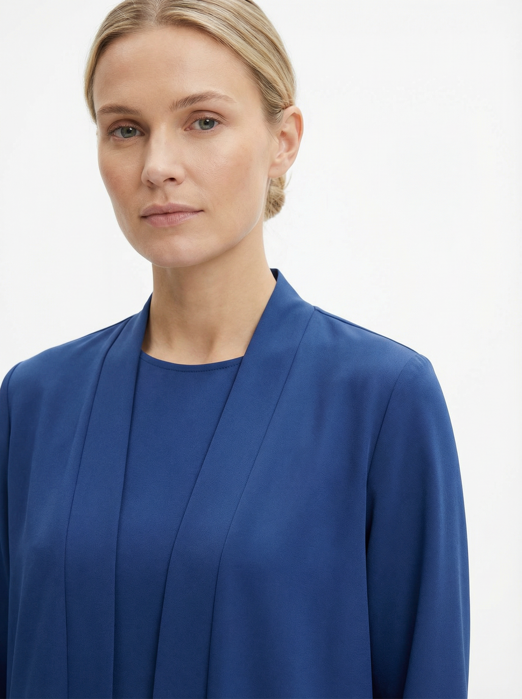 Three‑Piece Pantsuit Women Relaxed Fit Jacket Top & Trousers