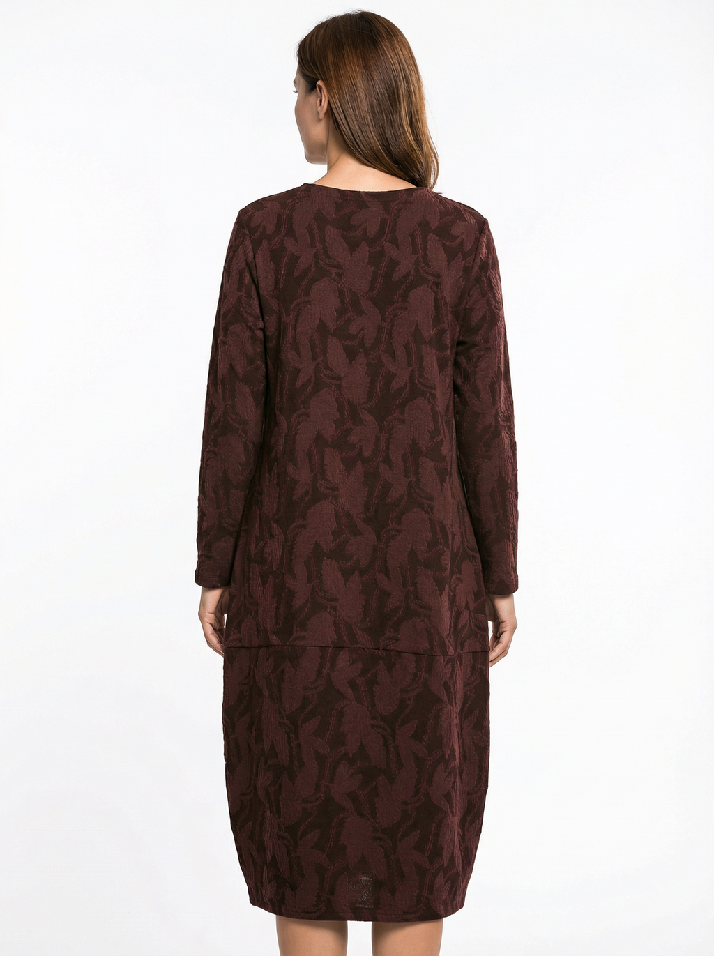 Women’s Classic Winter Dress with Full Sleeves & Relaxed Cut