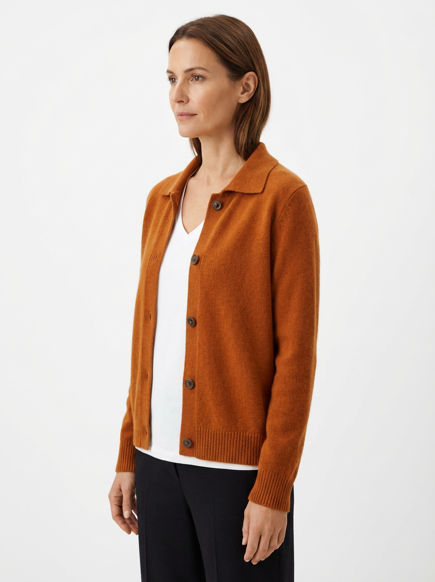 Cardigan Women Cable Knit Open-Front Relaxed Fit