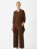 Three‑Piece Pantsuit Women Relaxed Fit Jacket Top & Trousers