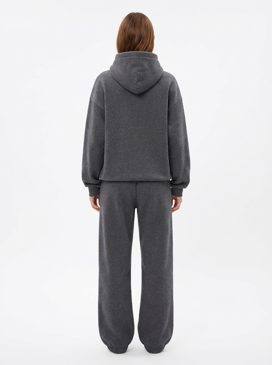 Tracksuit Set Unisex Oversized Relaxed Fit Two‑Piece