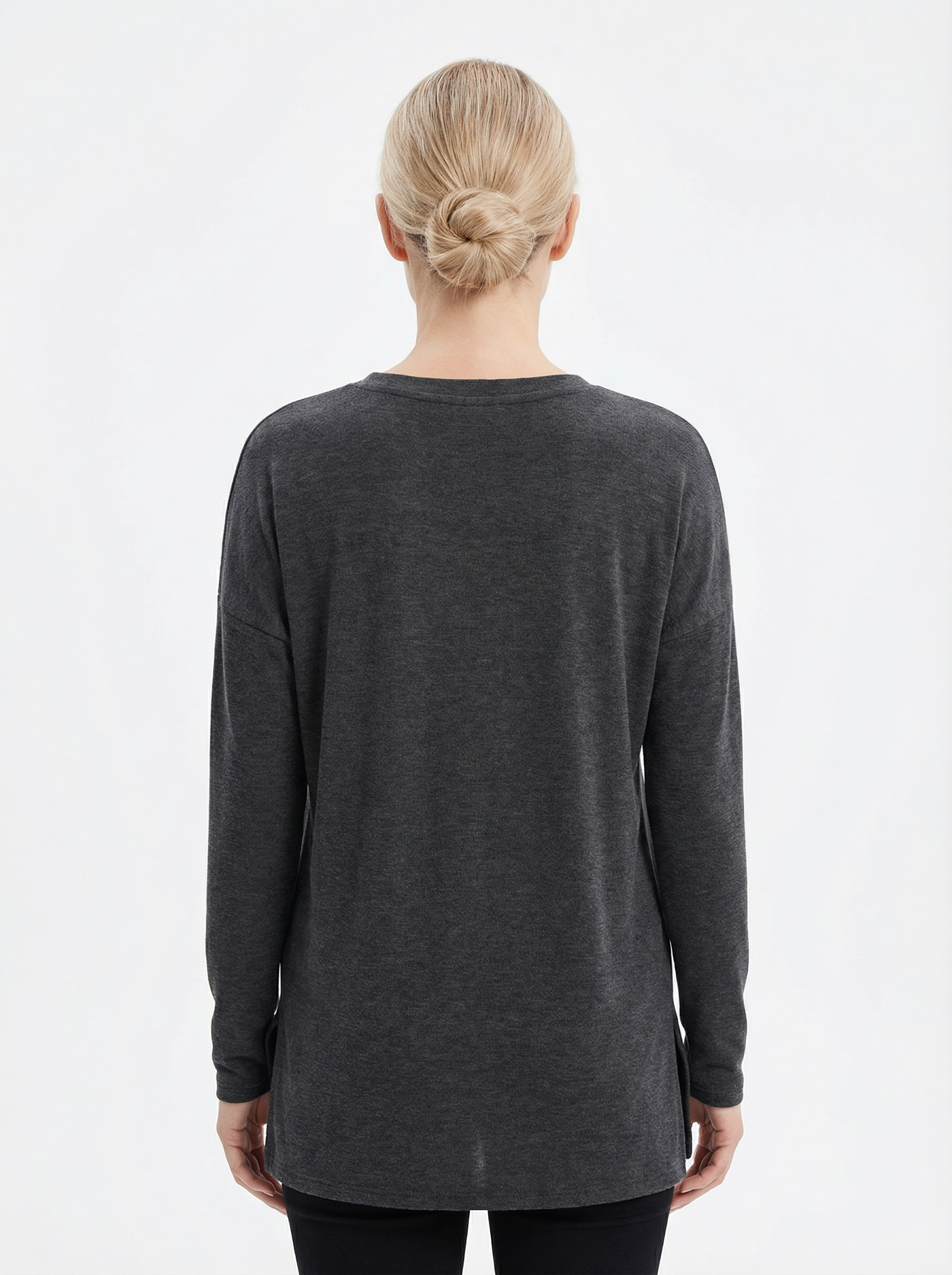 Longsleeve Shirt Women Casual Relaxed Fit