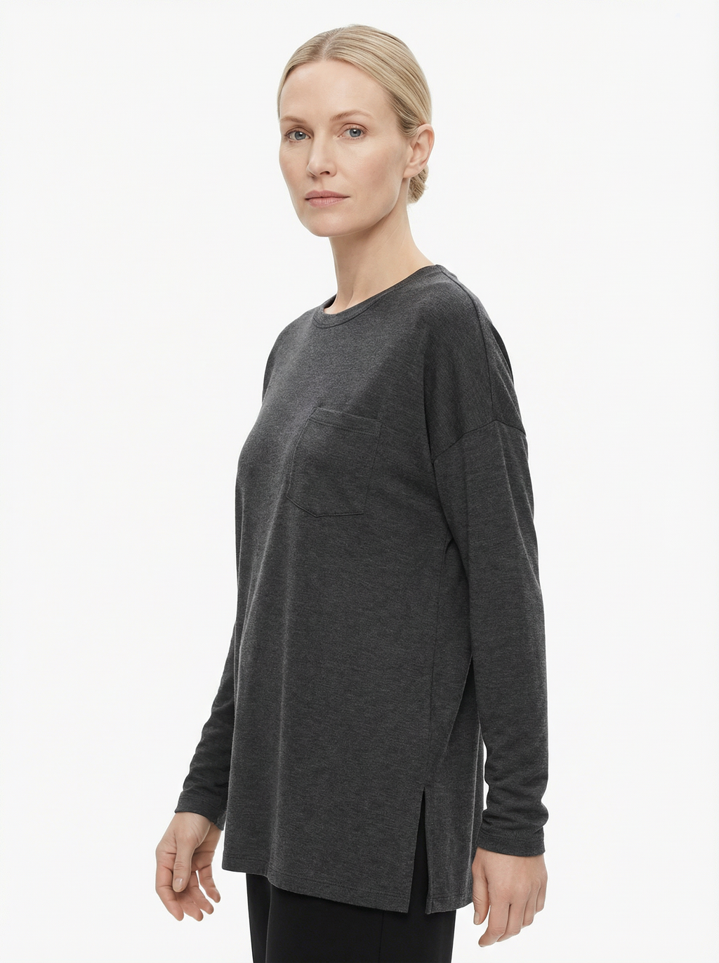 Longsleeve Shirt Women Casual Relaxed Fit