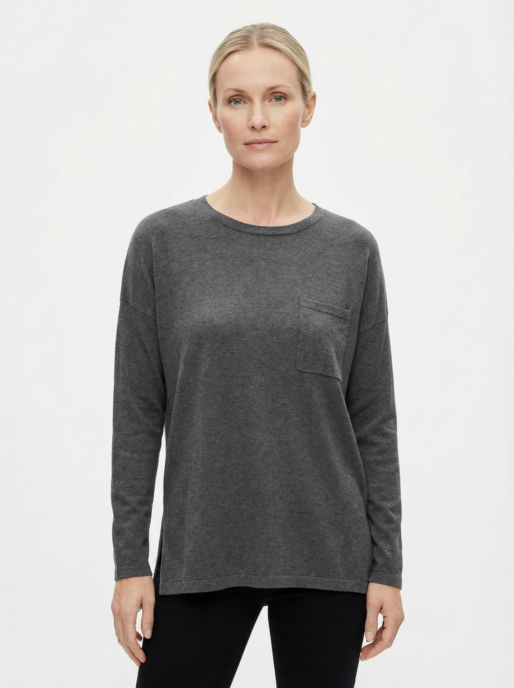 Longsleeve Shirt Women Casual Relaxed Fit