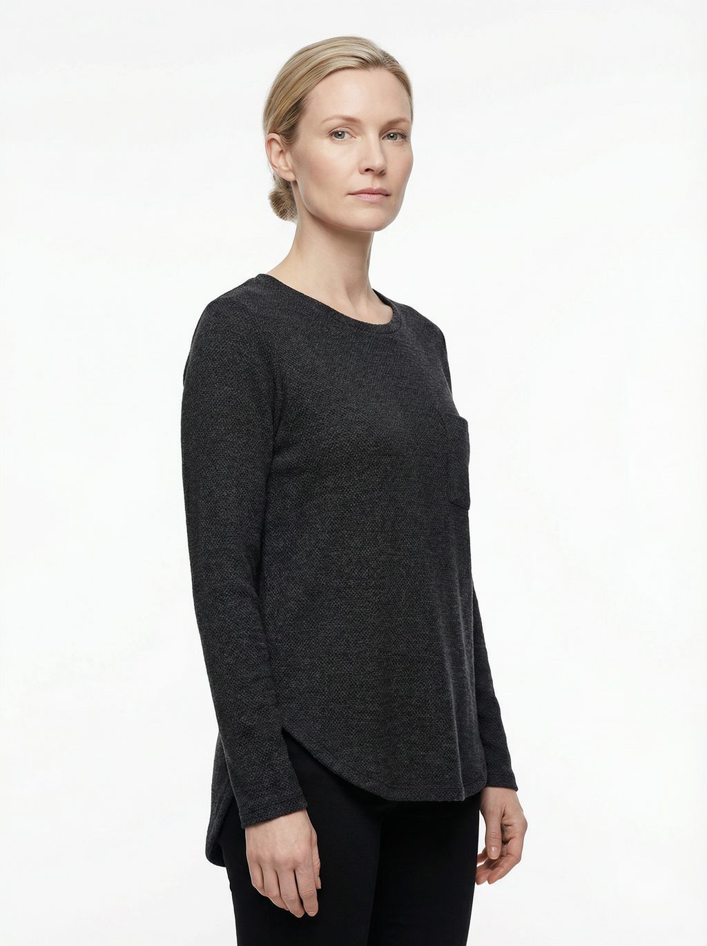 Longsleeve Shirt Women Casual Relaxed Fit