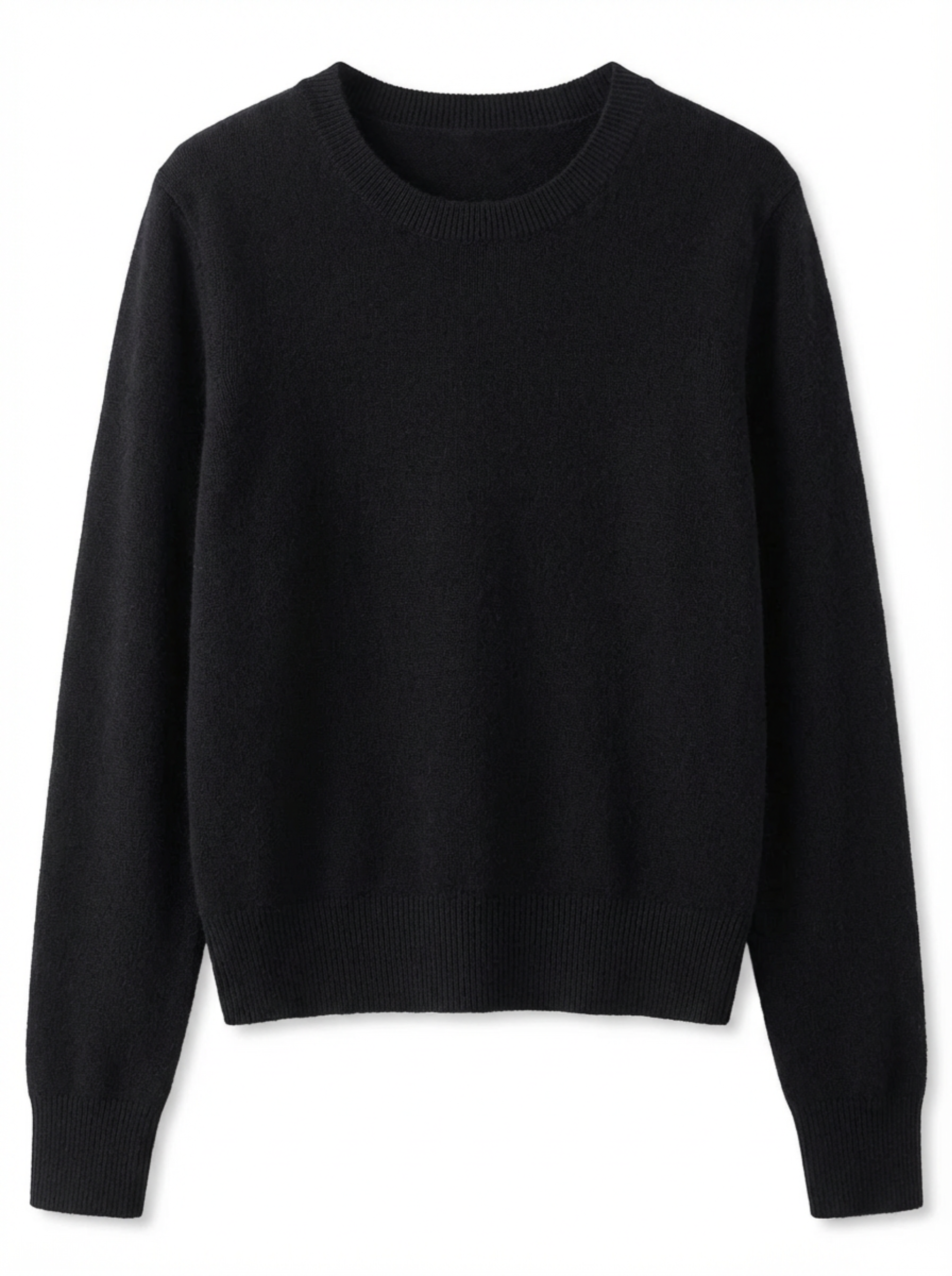 Classic Round‑Neck Sweater Women Regular Fit