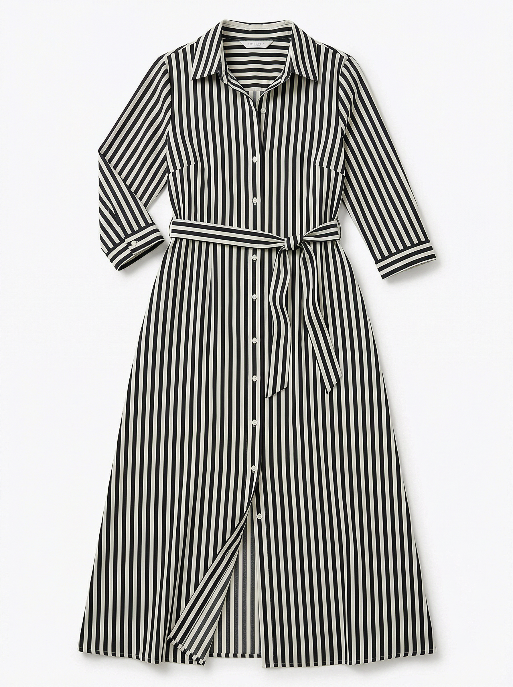 Dress Women Maxi Loose Fit 3/4 Sleeve Elegant
