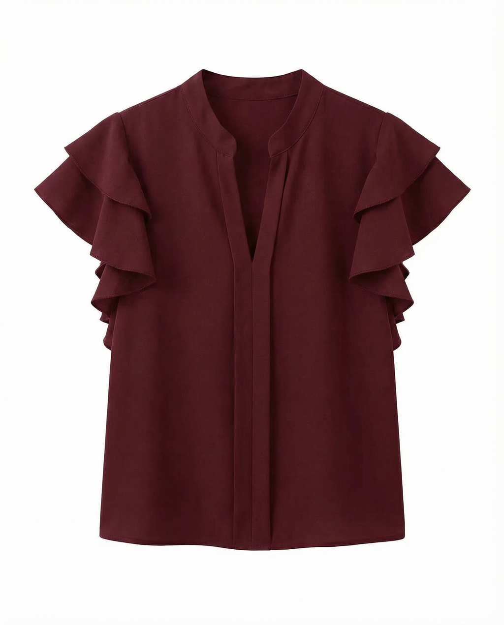 Blouse Women Sleeveless Refined Cut Everyday Style