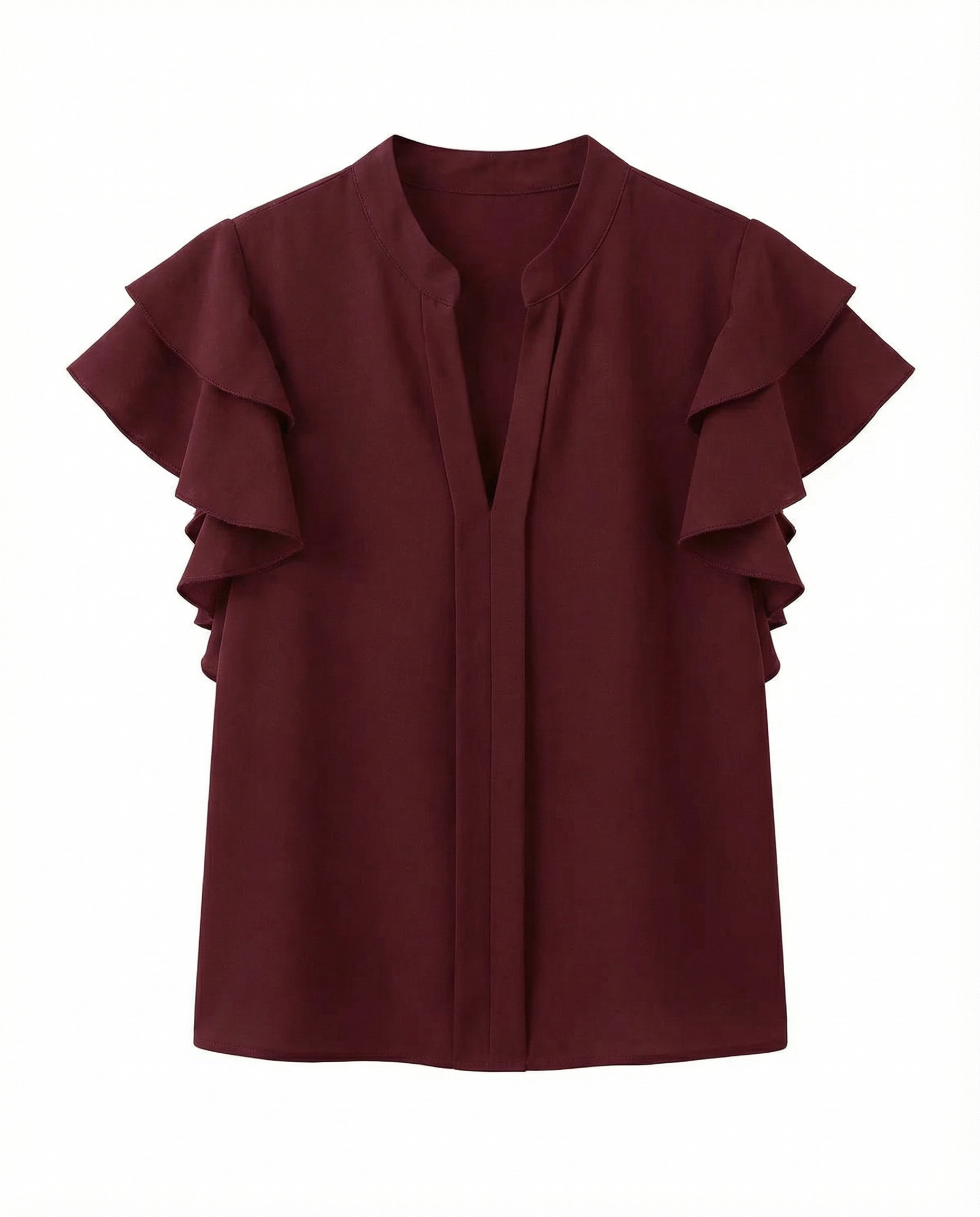 Blouse Women Sleeveless Refined Cut Everyday Style