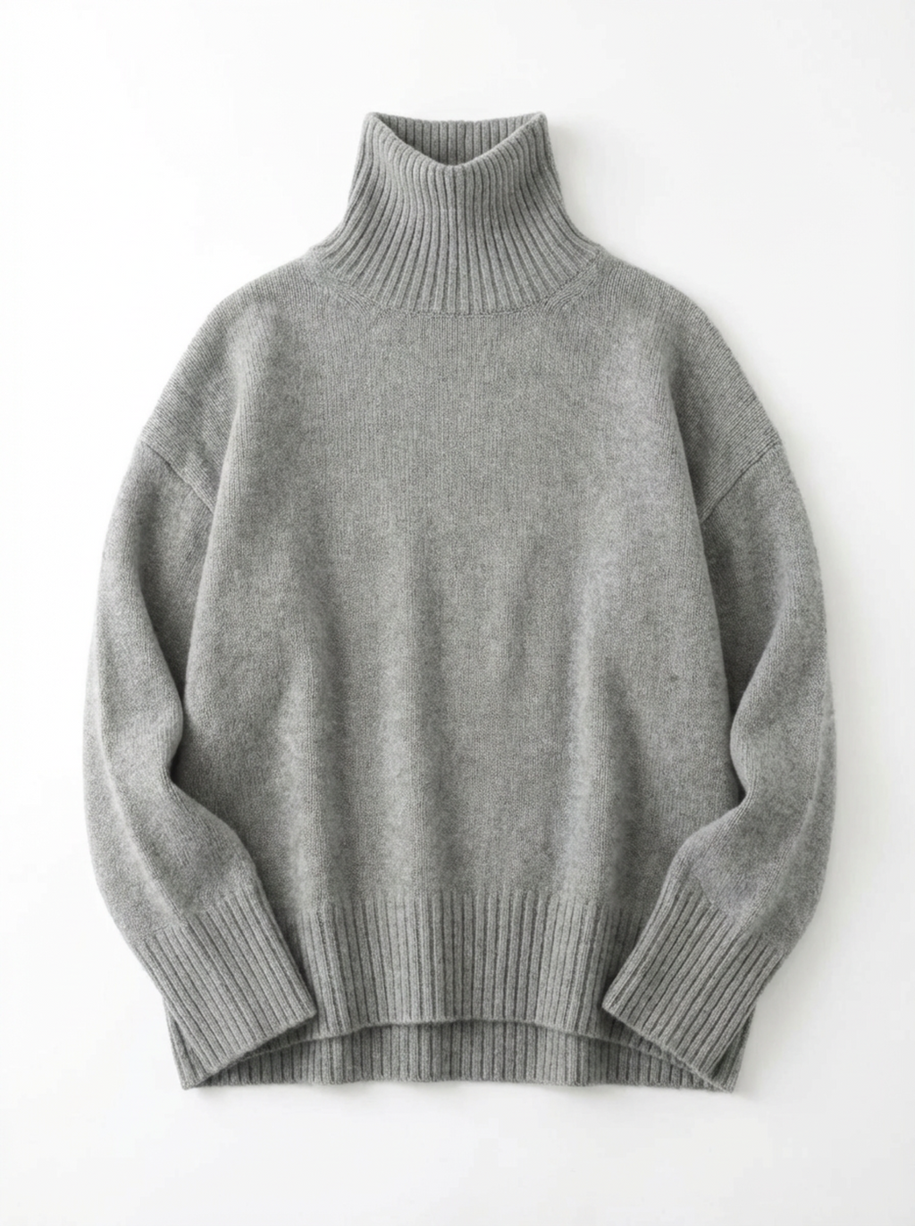 Turtleneck Sweater Women Classic Fit