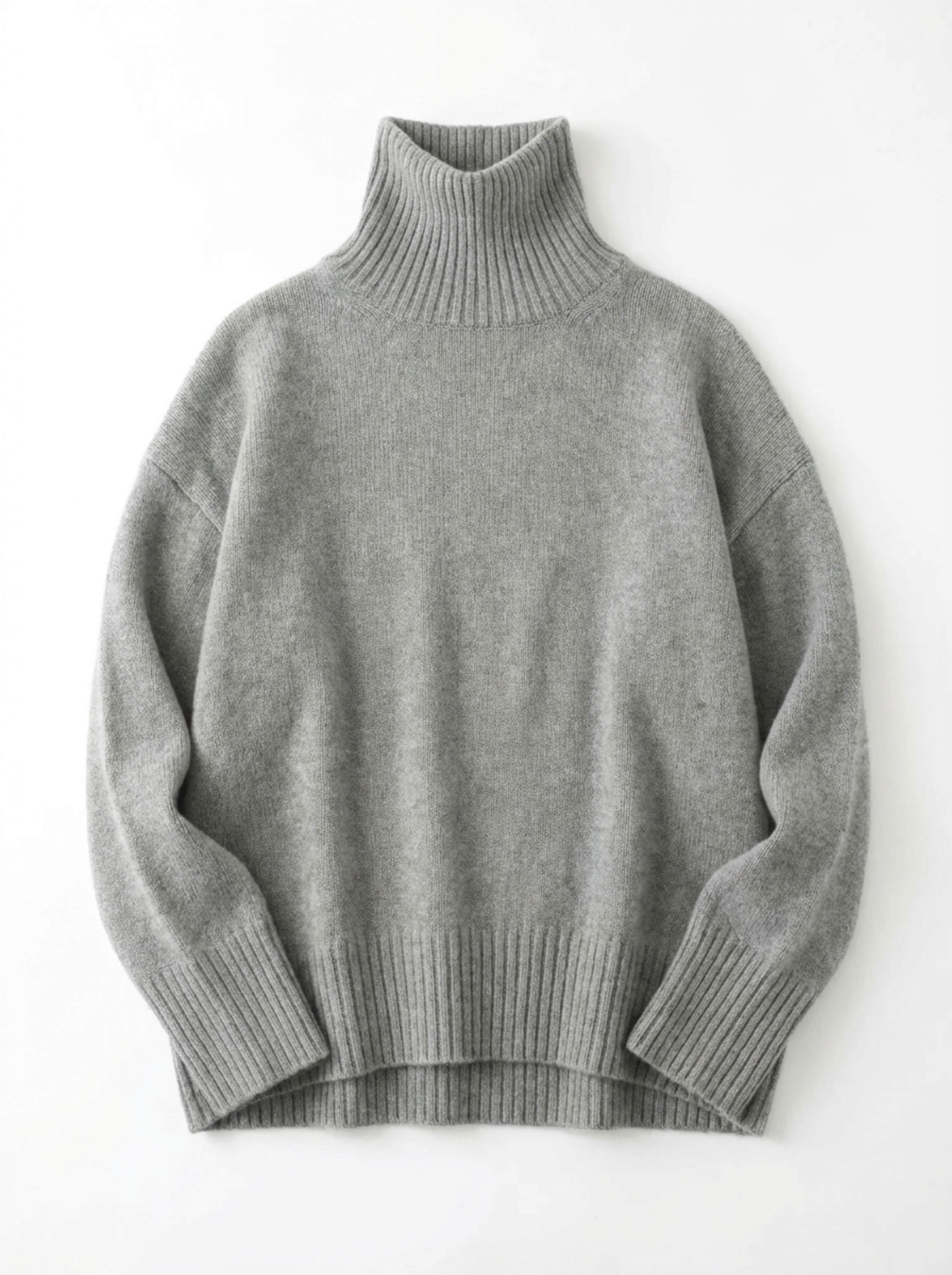Turtleneck Sweater Women Classic Fit