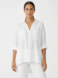 Blouse Women Front Button Closure Casual Fit