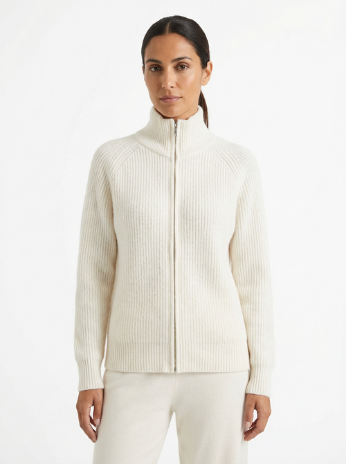 Cardigan Women Full-Zip Front Tailored Silhouette