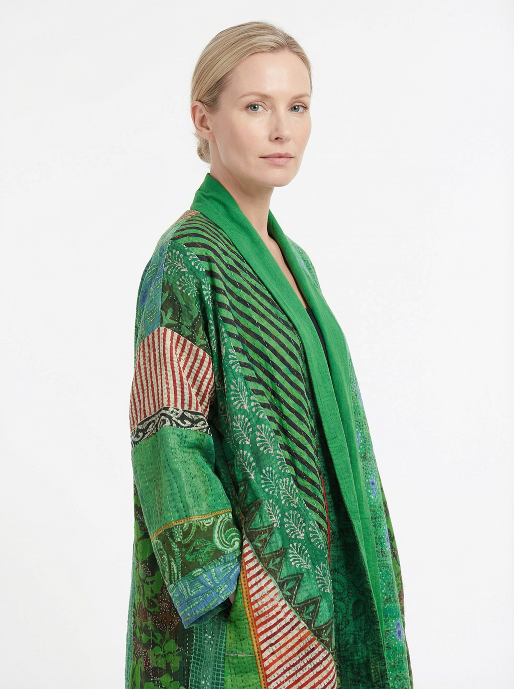 Vest Women Patchwork Pattern Casual Fit