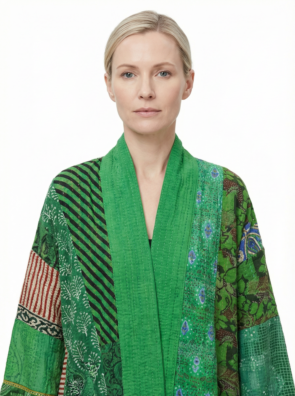 Vest Women Patchwork Pattern Casual Fit