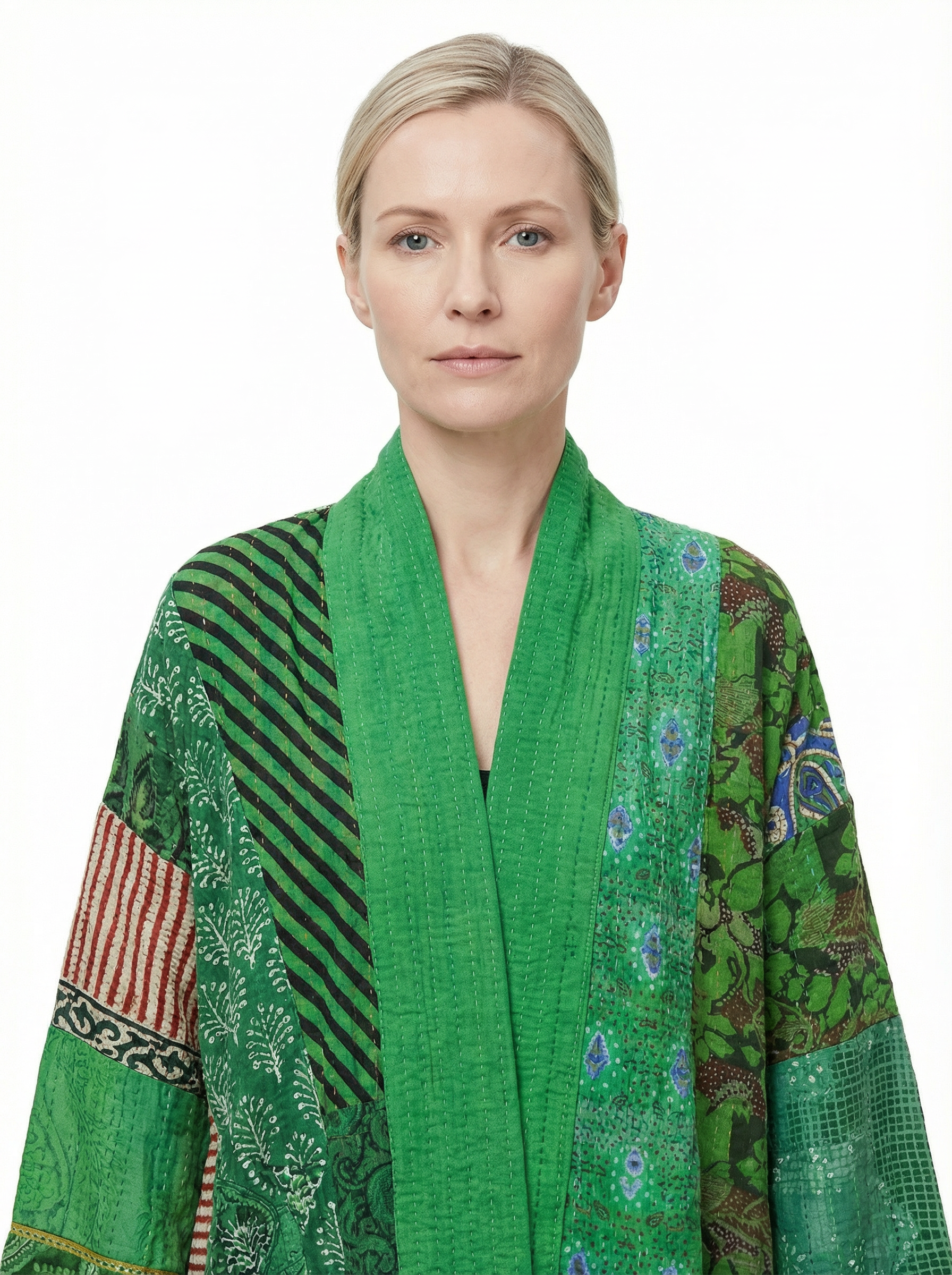 Vest Women Patchwork Pattern Casual Fit