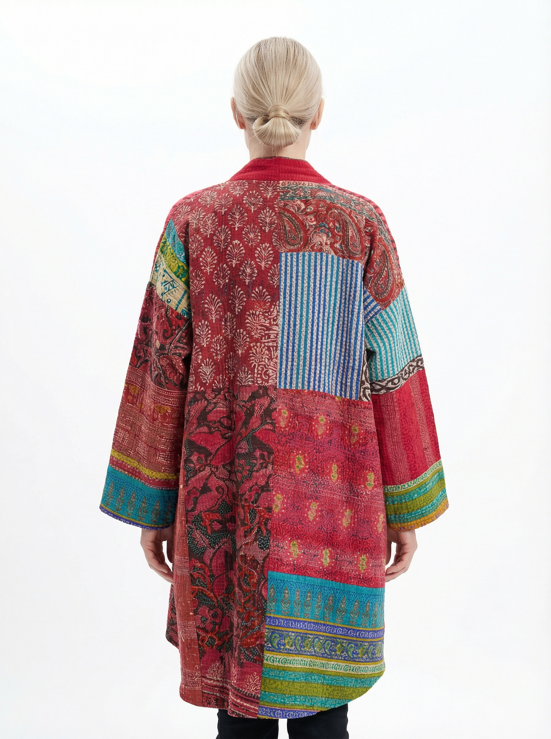 Vest Women Patchwork Pattern Casual Fit